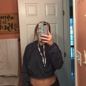 Cropped sweatshirt